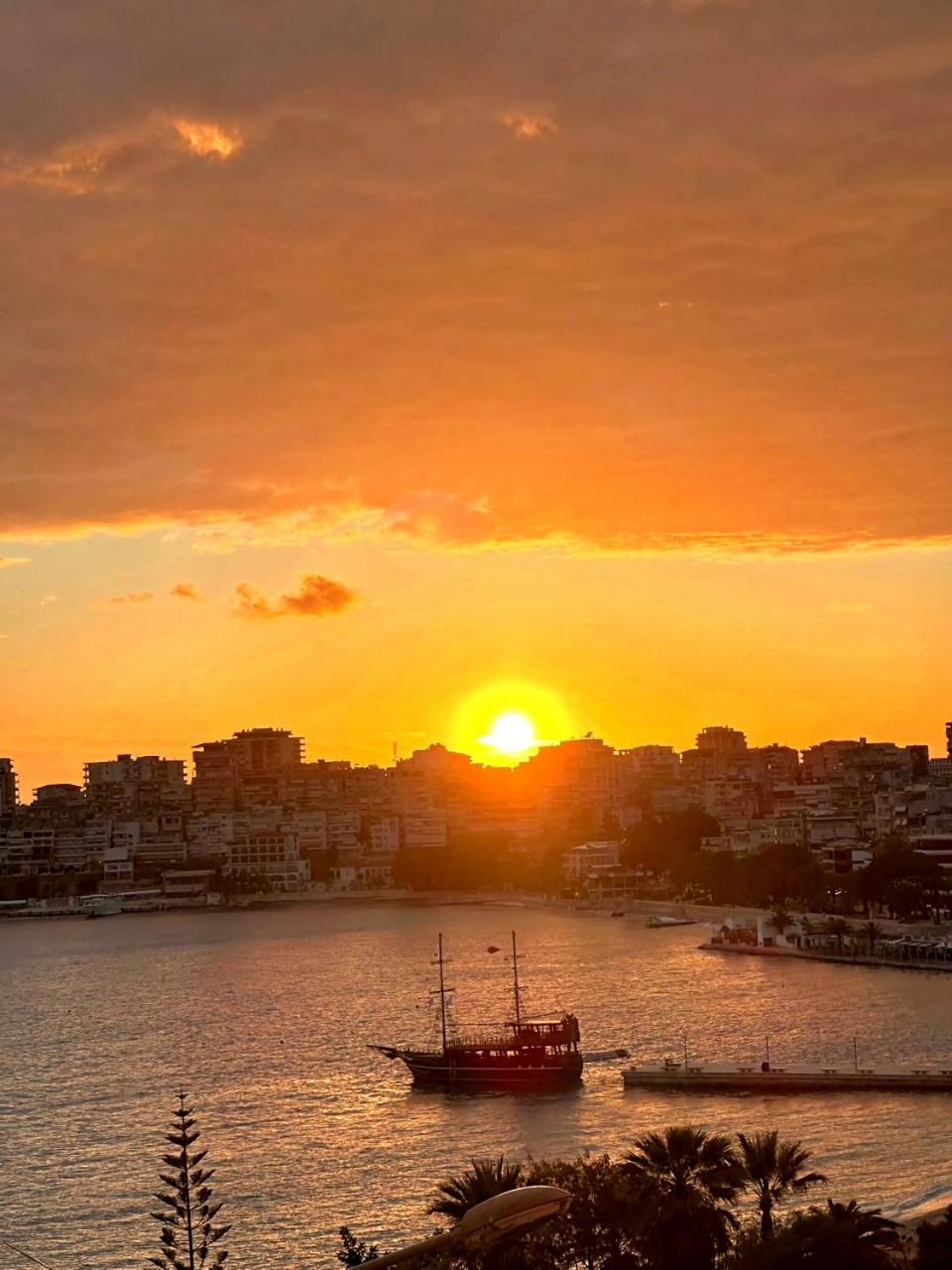 Vista Mozzafiato Leilighet Sarandë Eksteriør bilde